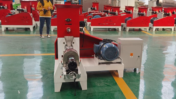 locally made Trout feed pelletizer machine in Zambia